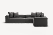 NOMAD - 5 Seat Corner - Right - Brushed Cotton Dark Gray