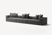 NOMAD - 5 Seat - Brushed Cotton Dark Gray