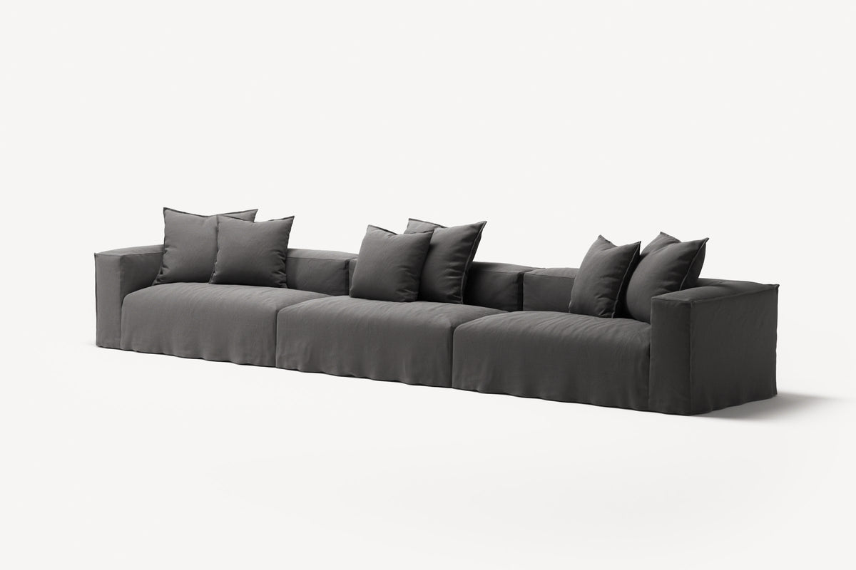 NOMAD - 5 Seat - Brushed Cotton Dark Gray