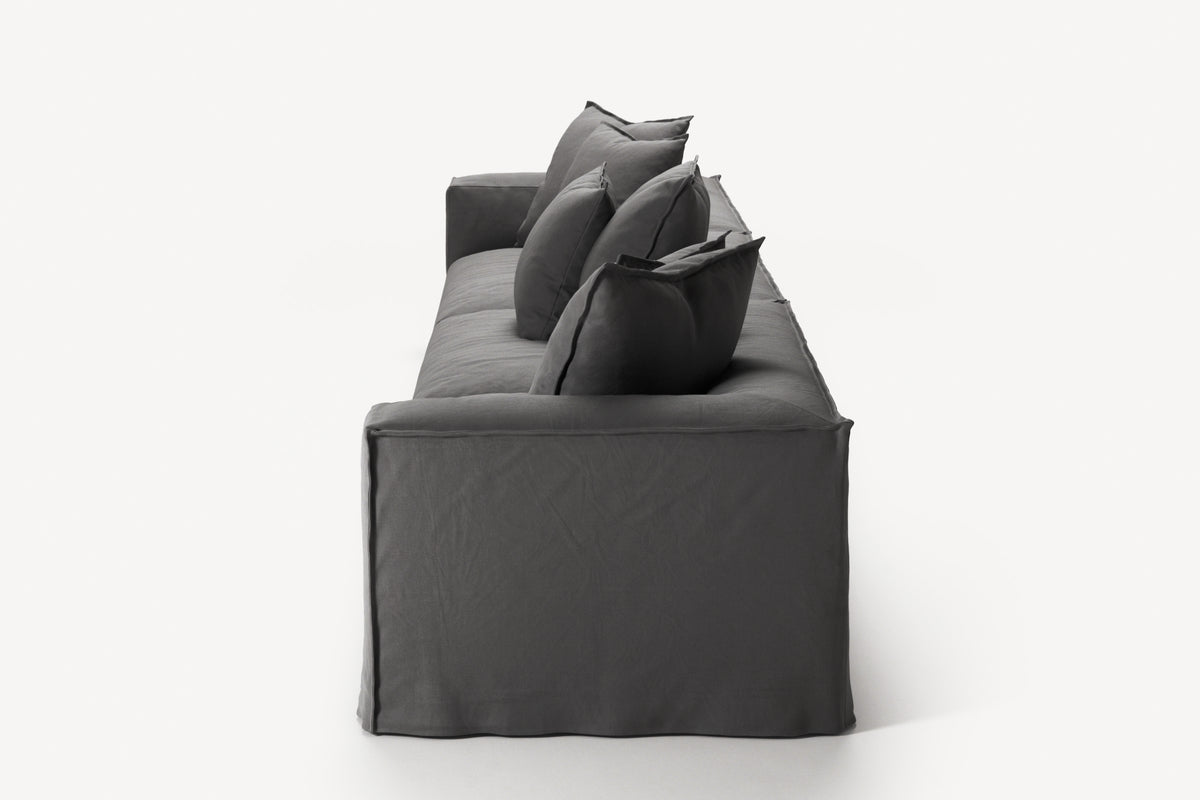 NOMAD - 5 Seat - Brushed Cotton Dark Gray