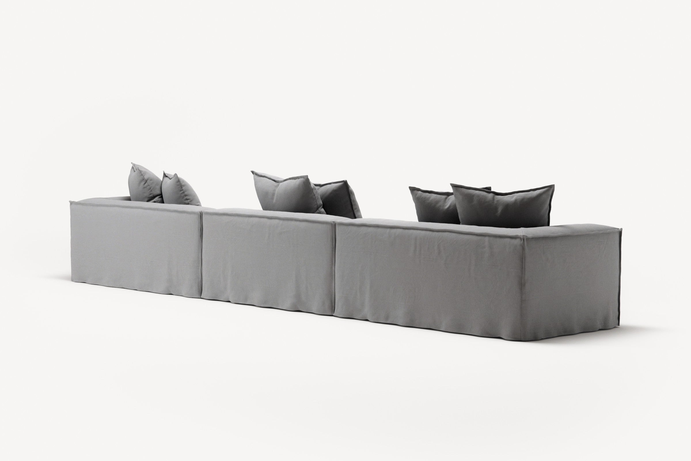 NOMAD - 5 Seat - Brushed Cotton Light Gray