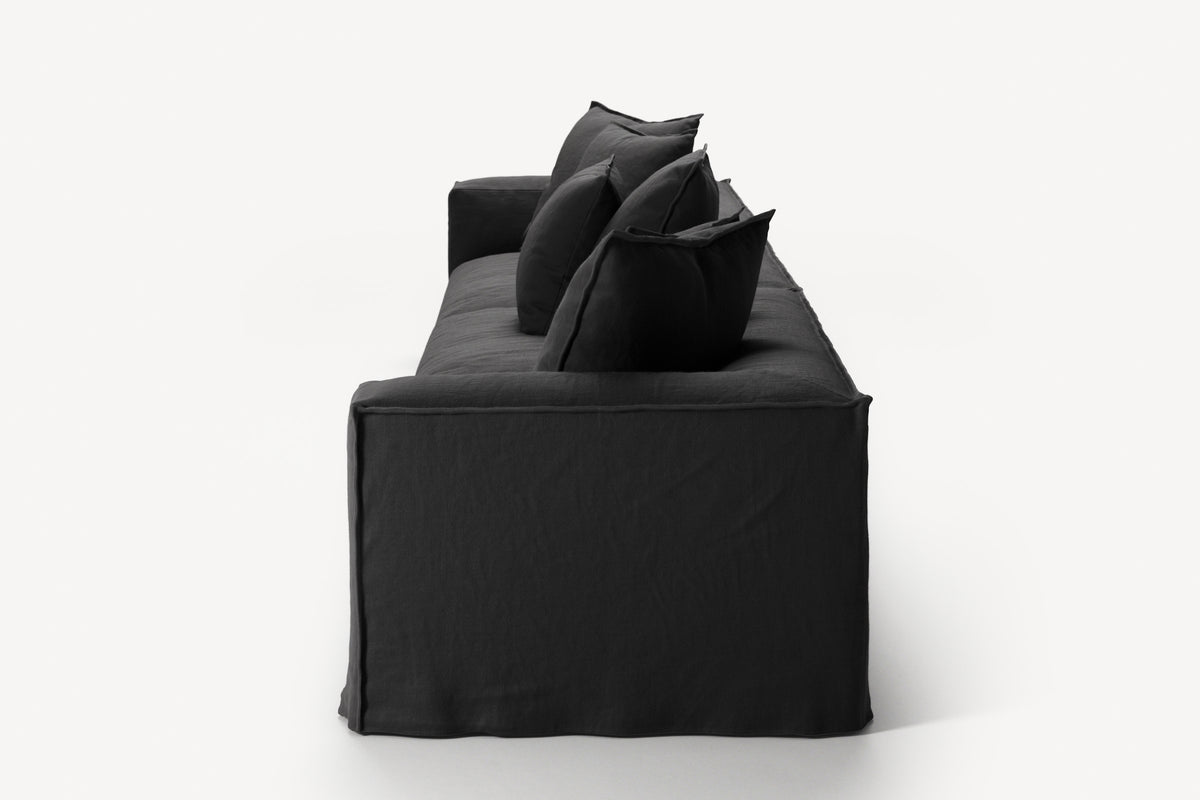 NOMAD - 5 Seat - Pure Linen Dark Charcoal
