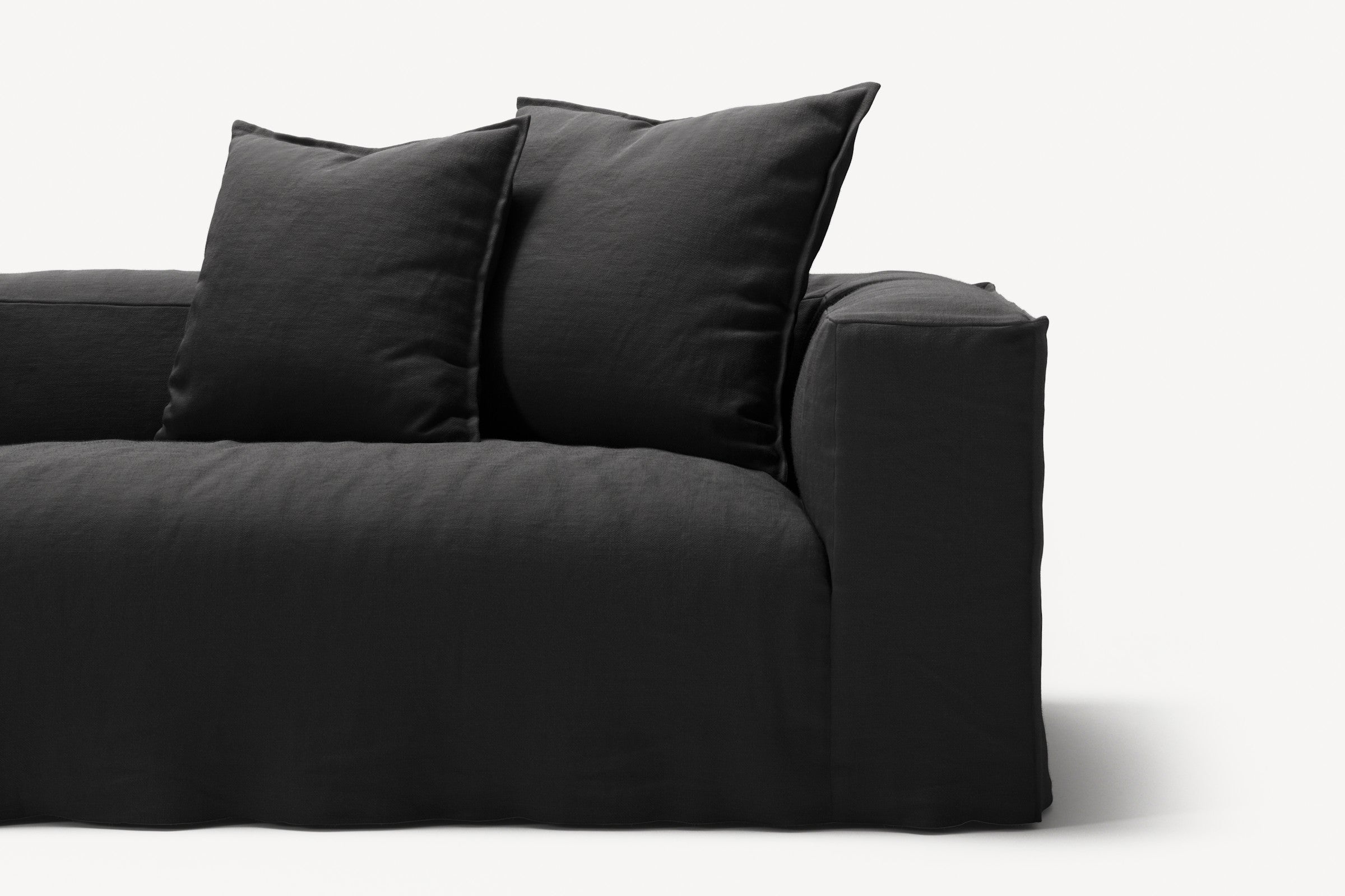 NOMAD - 5 Seat - Pure Linen Dark Charcoal