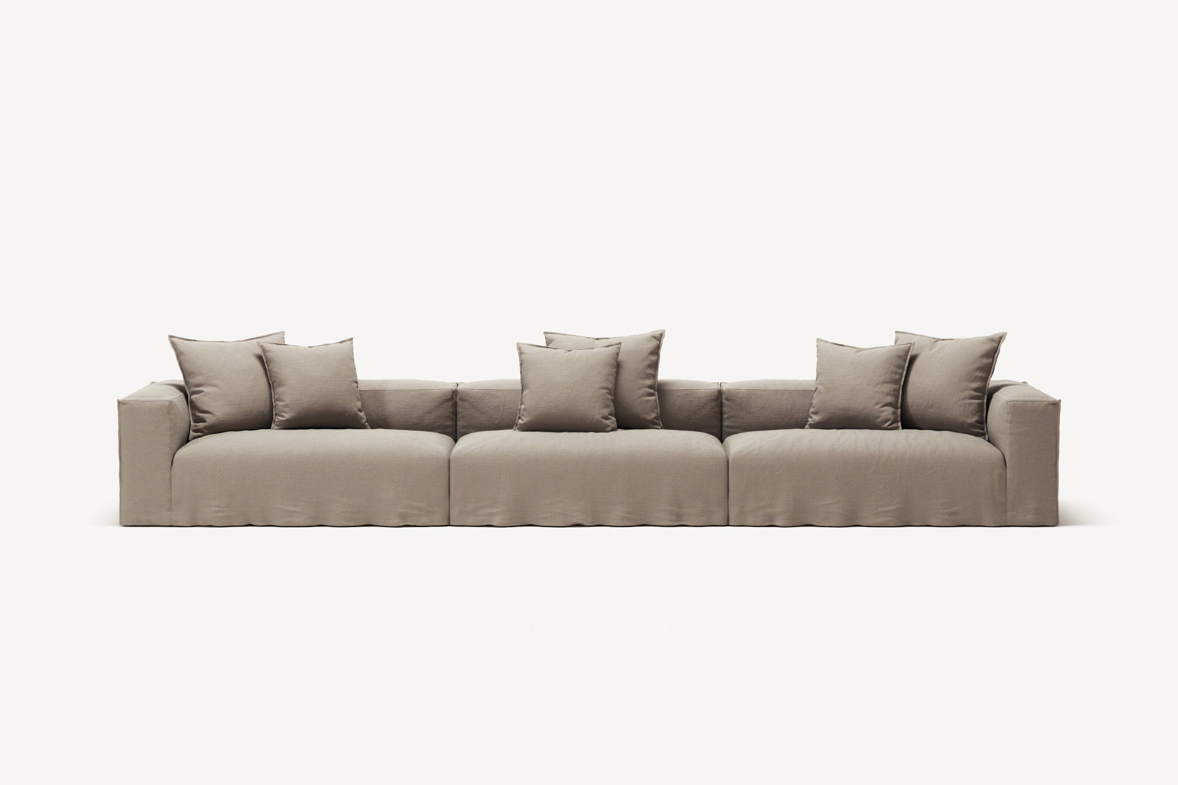NOMAD - 5 Seat - Pure Linen Pale Gray