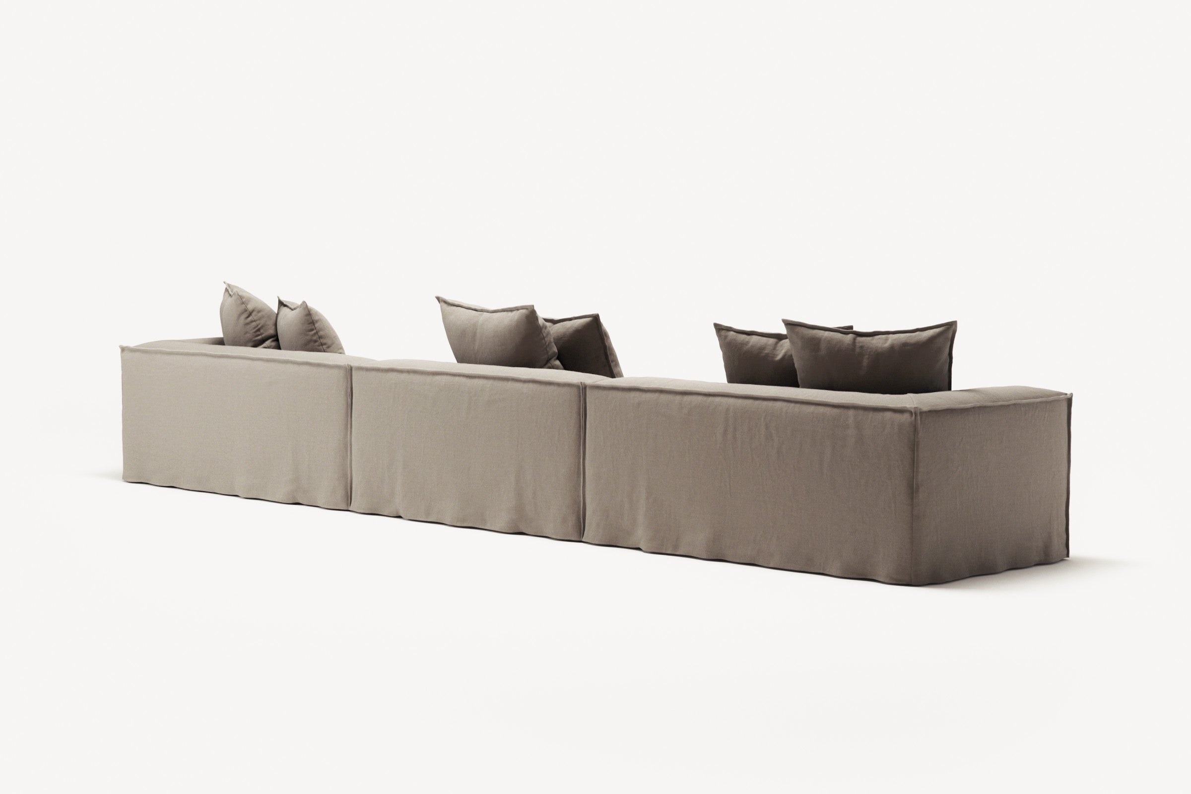 NOMAD - 5 Seat - Pure Linen Pale Gray