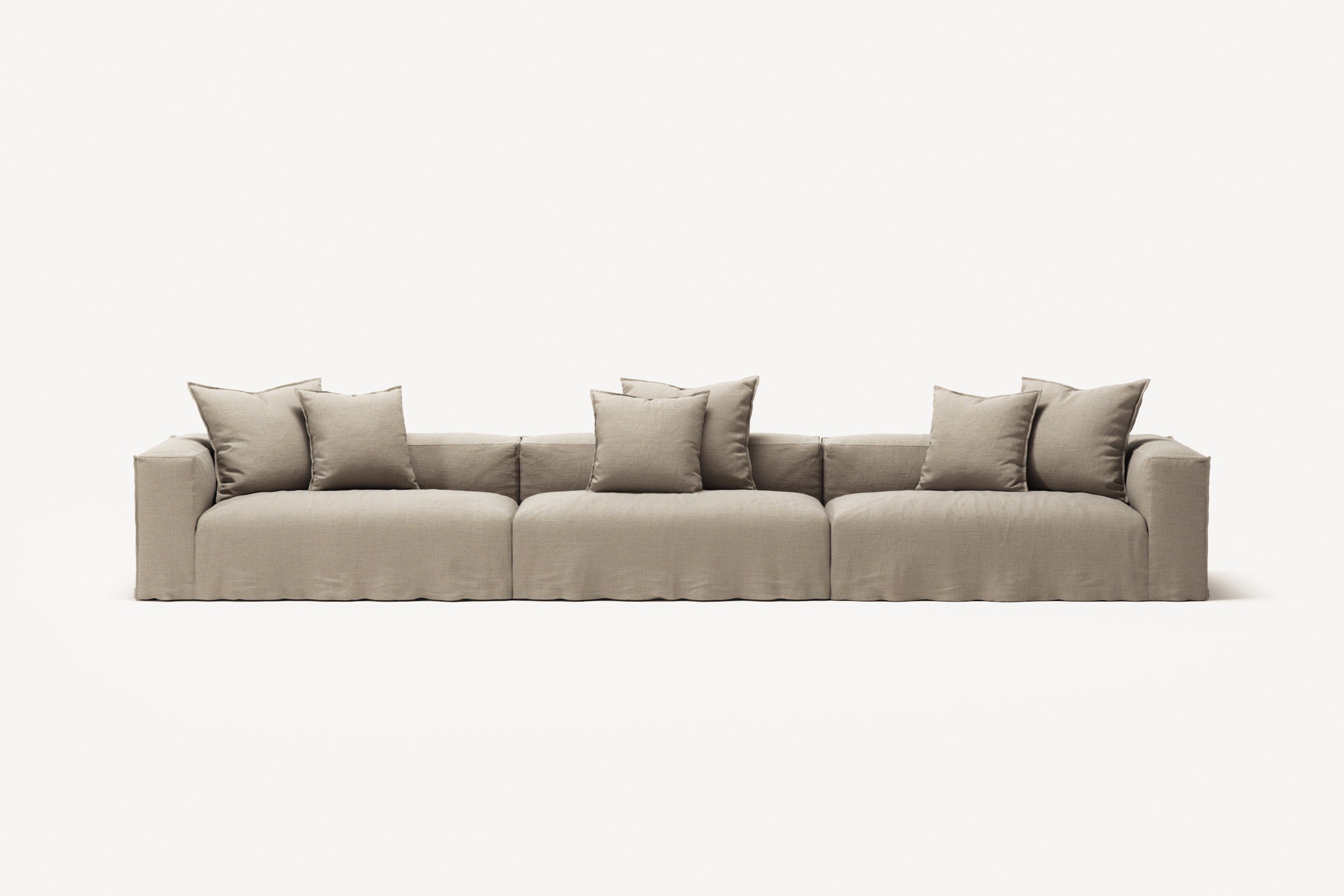 NOMAD - 5 Seat - Pure Linen Sandy Beige