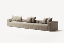 NOMAD - 5 Seat - Pure Linen Sandy Beige