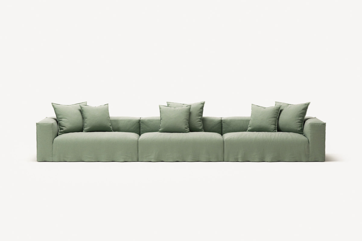 NOMAD - 5 Seat - Pure Linen Vivid Green