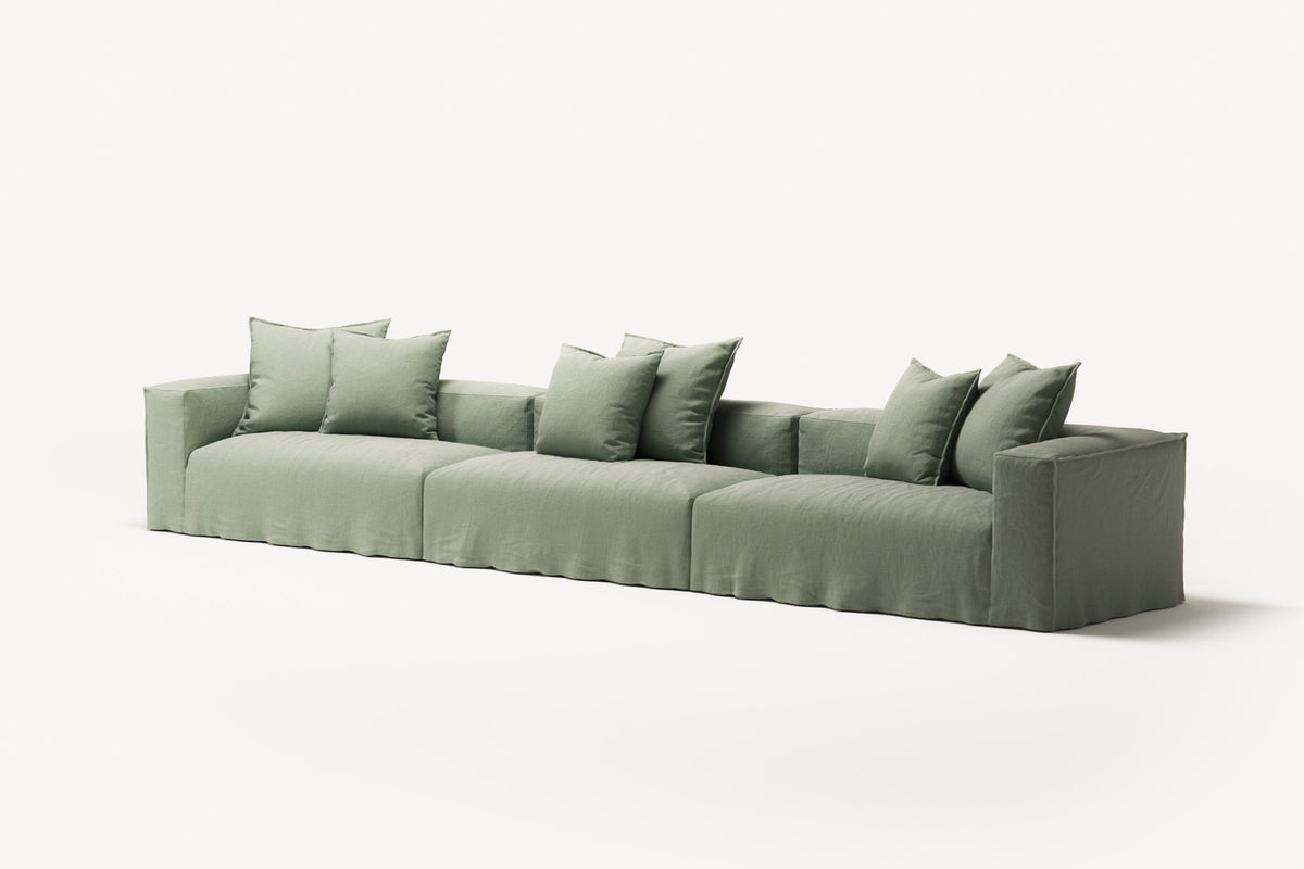 NOMAD - 5 Seat - Pure Linen Vivid Green