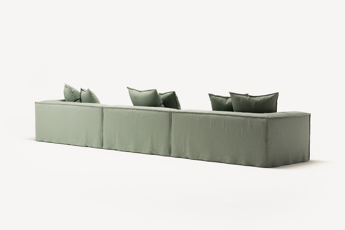 NOMAD - 5 Seat - Pure Linen Vivid Green