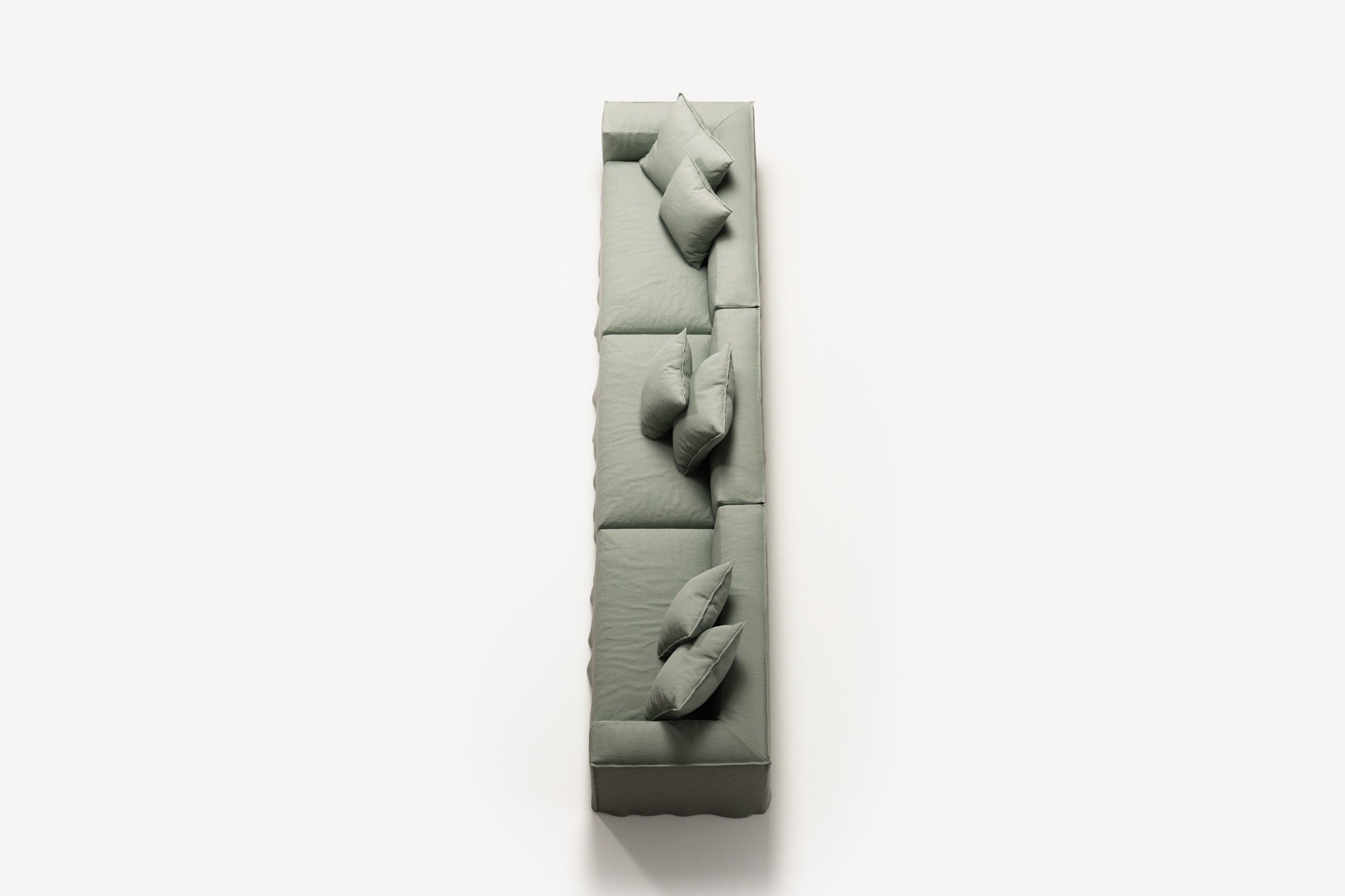 NOMAD - 5 Seat - Pure Linen Vivid Green