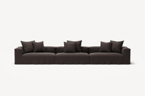 NOMAD - 5 Seat - Pure Linen Truffle Brown