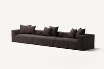 NOMAD - 5 Seat - Pure Linen Truffle Brown