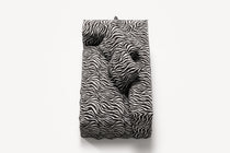 NOMAD - 2 Seat - Left - Chenille Jacquard Zebra Black White