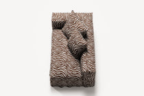 NOMAD - 2 Seat - Left - Chenille Jacquard Zebra Brown White