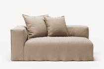 NOMAD - 2 Seat - Left - Brushed Cotton Sandy Beige