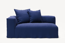 NOMAD - 2 Seat - Left - Brushed Cotton Dark Blue