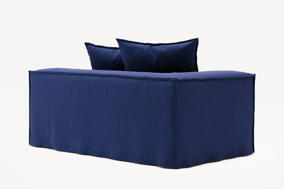 NOMAD - 2 Seat - Left - Brushed Cotton Dark Blue