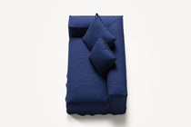 NOMAD - 2 Seat - Left - Brushed Cotton Dark Blue