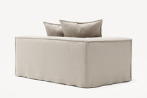 NOMAD - 2 Seat - Left - Pure Linen Off-White
