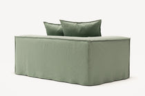 NOMAD - 2 Seat - Left - Pure Linen Vivid Green
