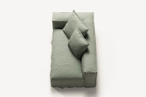 NOMAD - 2 Seat - Left - Pure Linen Vivid Green
