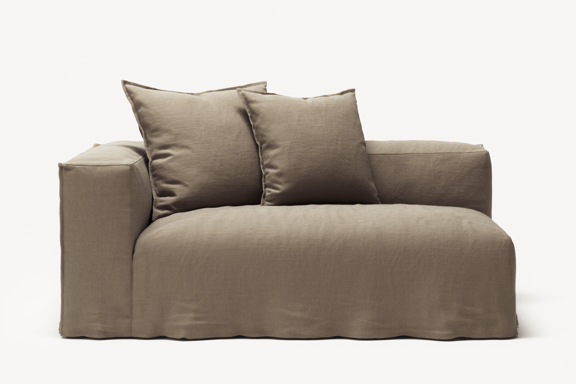 NOMAD - 2 Seat - Left - Pure Linen Natural