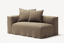 NOMAD - 2 Seat - Left - Pure Linen Natural
