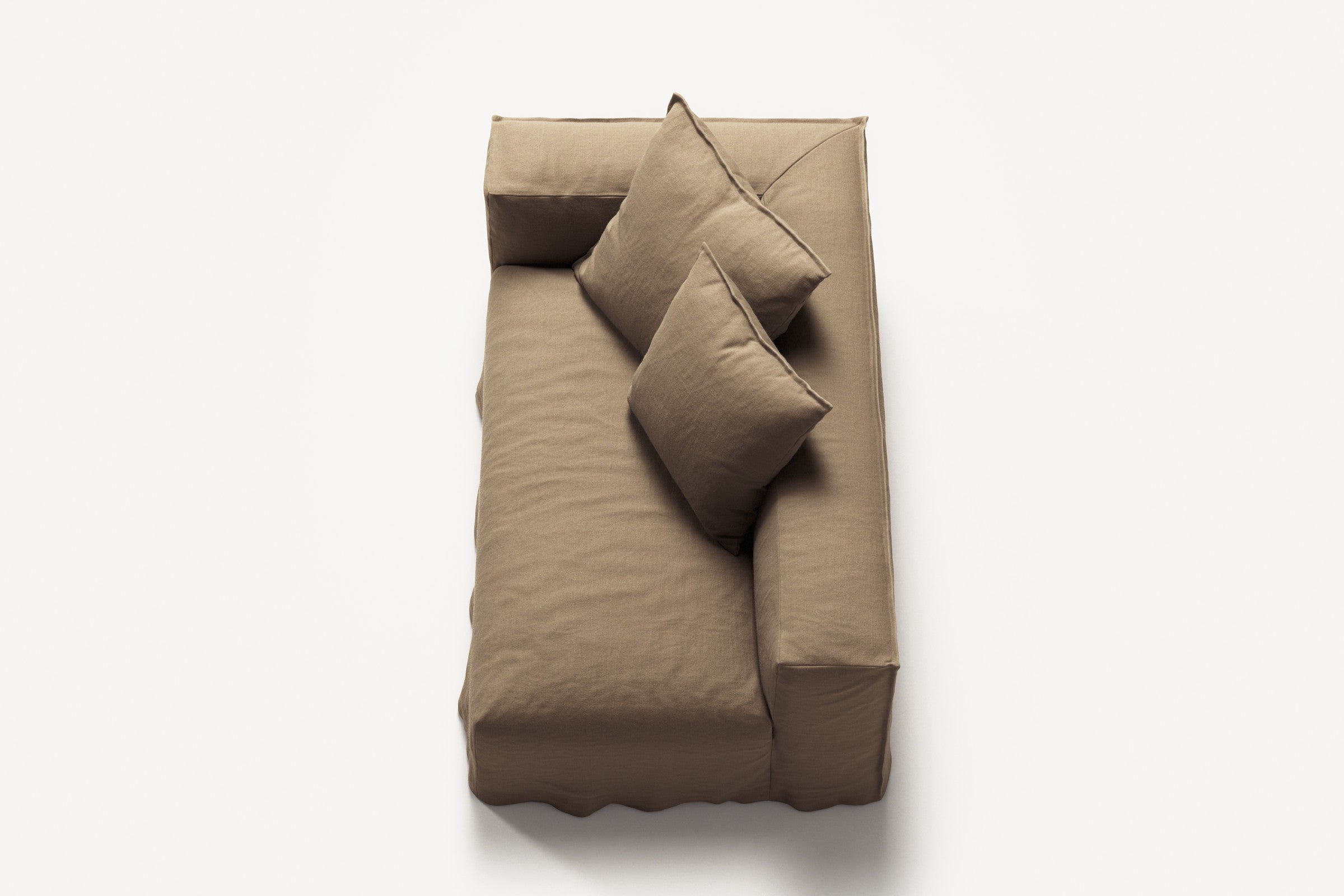 NOMAD - 2 Seat - Left - Pure Linen Natural