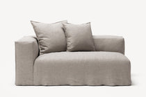 NOMAD - 2 Seat - Left - Textured Blend Beige