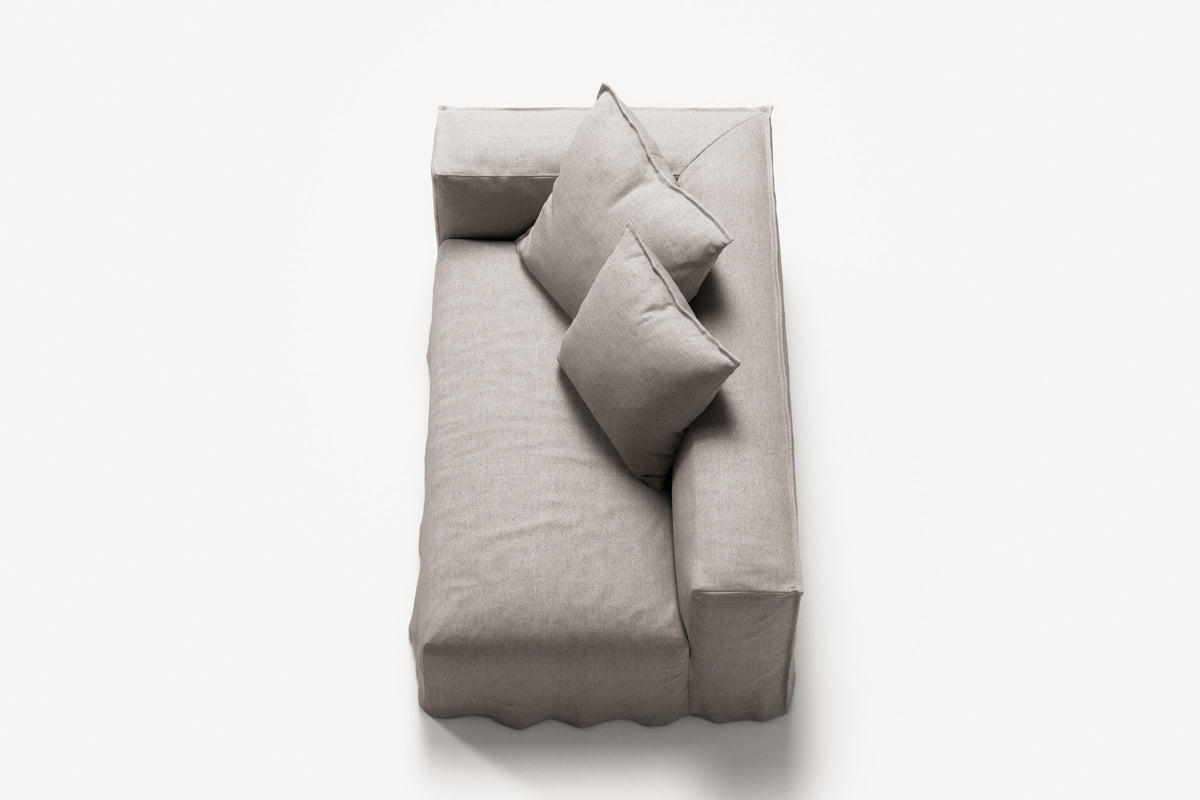 NOMAD - 2 Seat - Left - Textured Blend Beige
