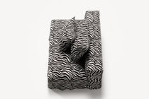 NOMAD - Seat - Chenille Jacquard Zebra Black White
