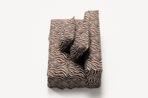 NOMAD - Seat - Chenille Jacquard Zebra Brown White