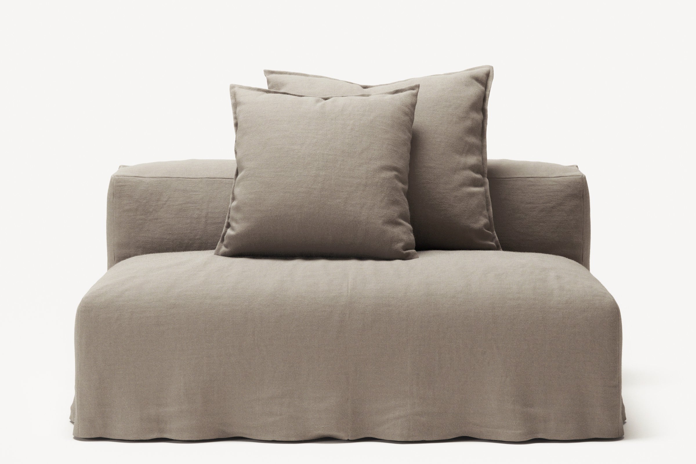 NOMAD - Seat - Pure Linen Pale Gray