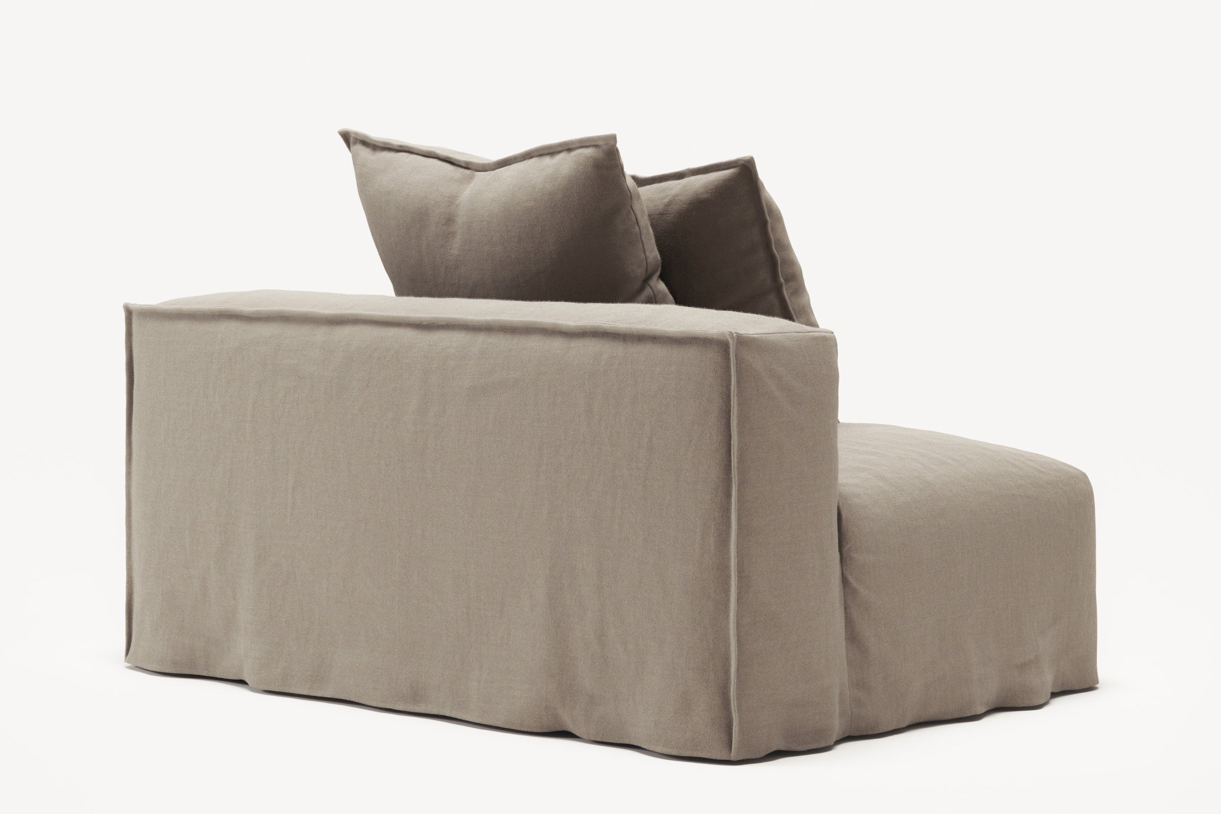 NOMAD - Seat - Pure Linen Pale Gray