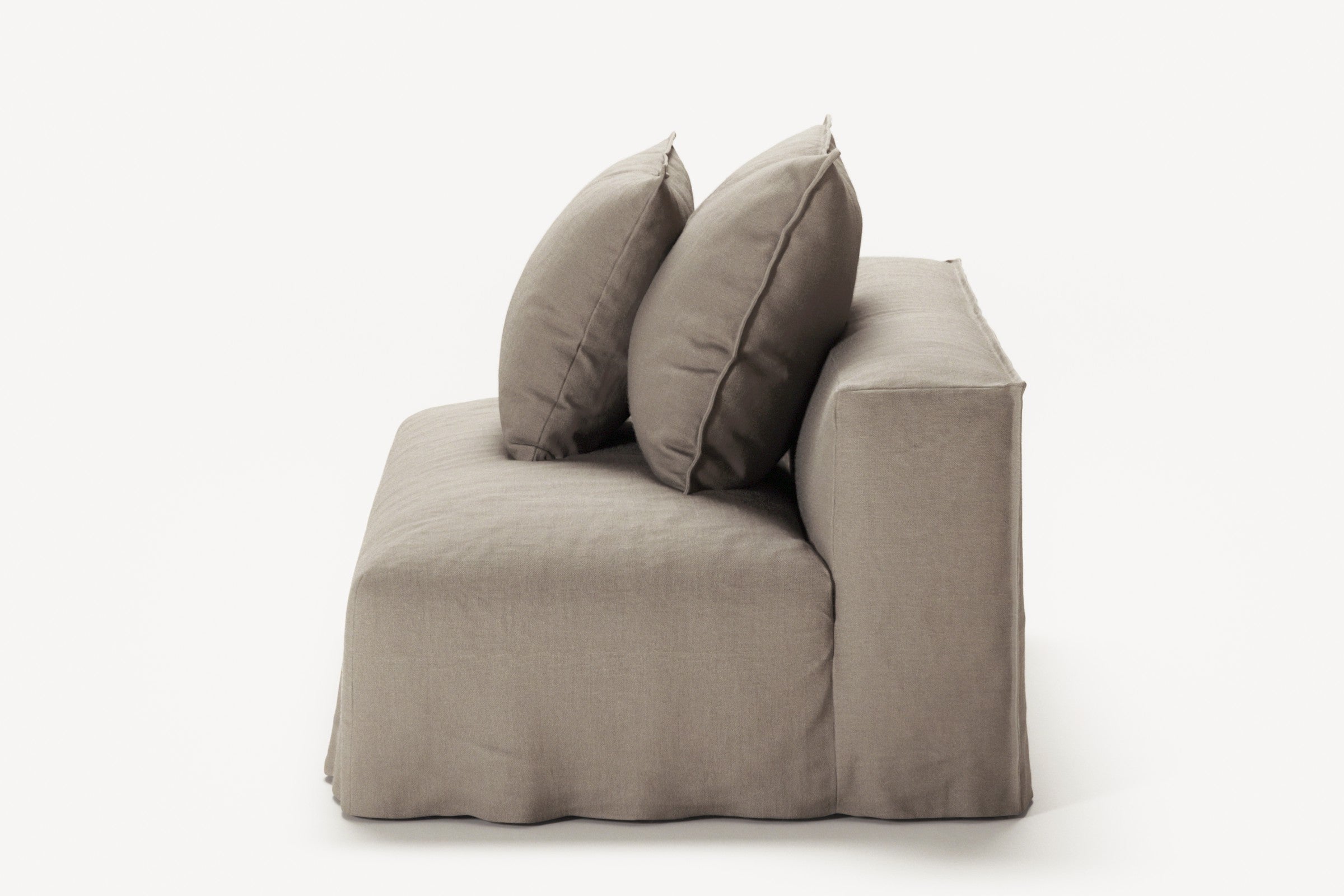 NOMAD - Seat - Pure Linen Pale Gray