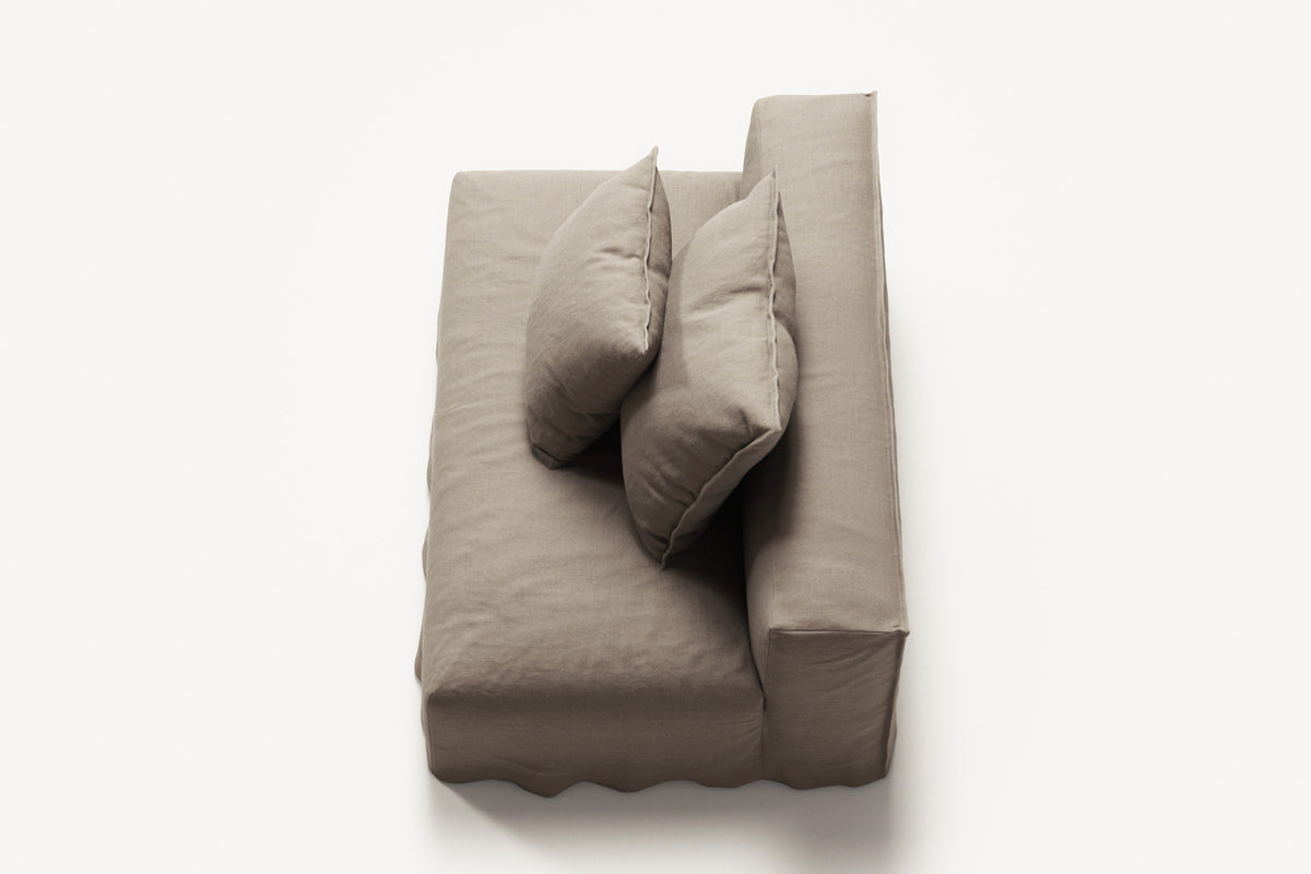 NOMAD - Seat - Pure Linen Pale Gray