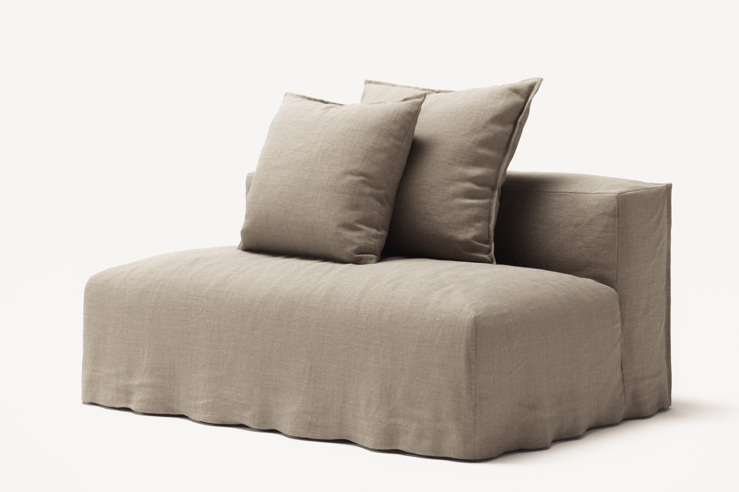 NOMAD - Seat - Pure Linen Sandy Beige