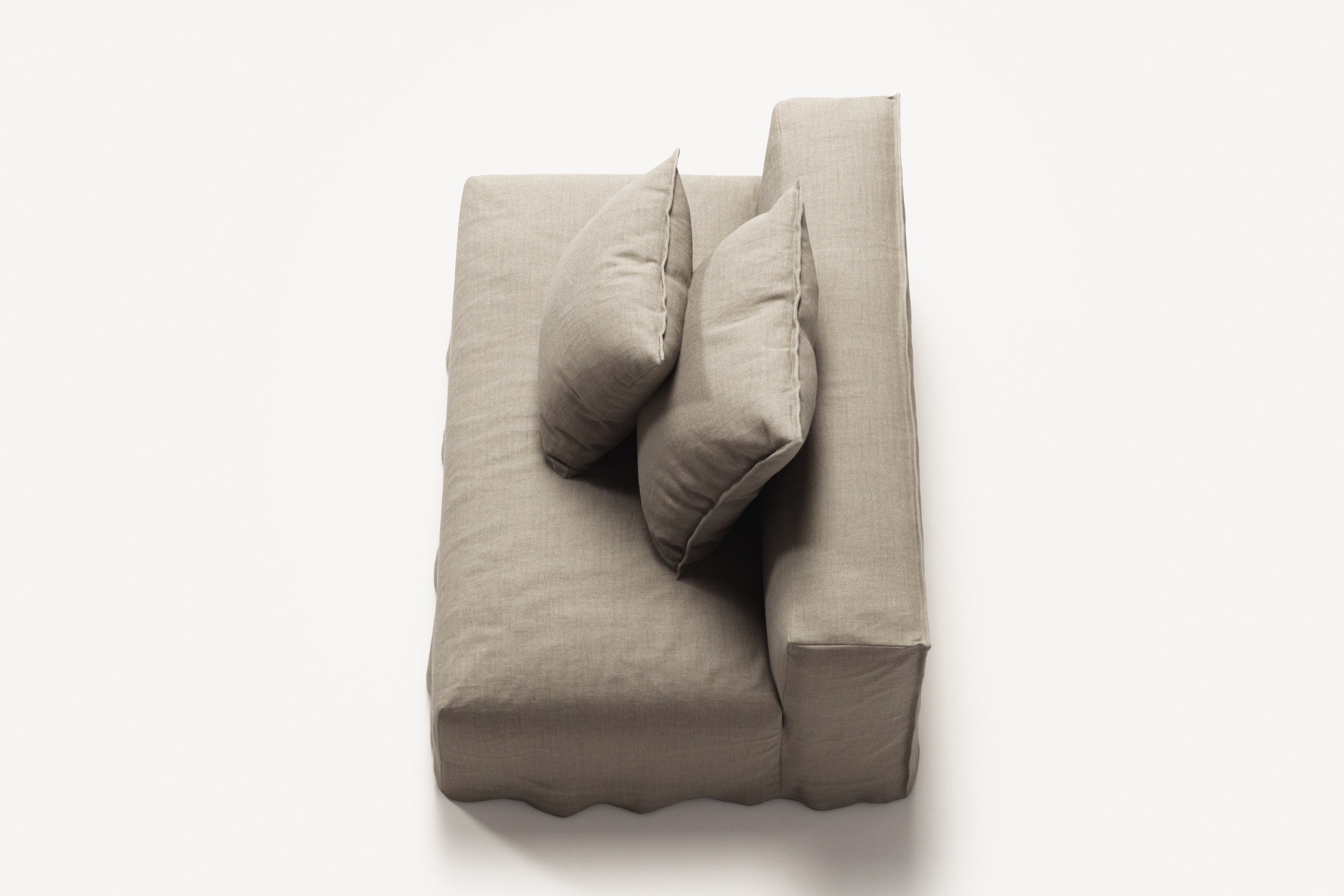 NOMAD - Seat - Pure Linen Sandy Beige
