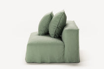 NOMAD - Seat - Pure Linen Vivid Green