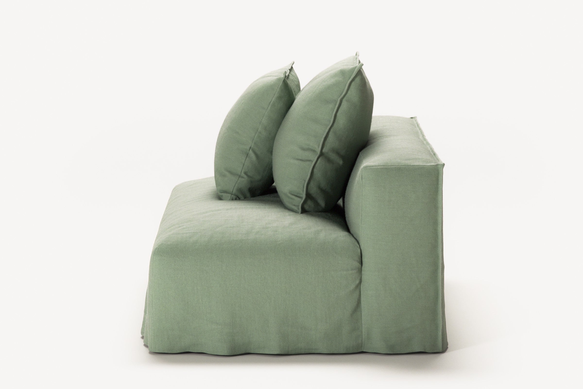 NOMAD - Seat - Pure Linen Vivid Green