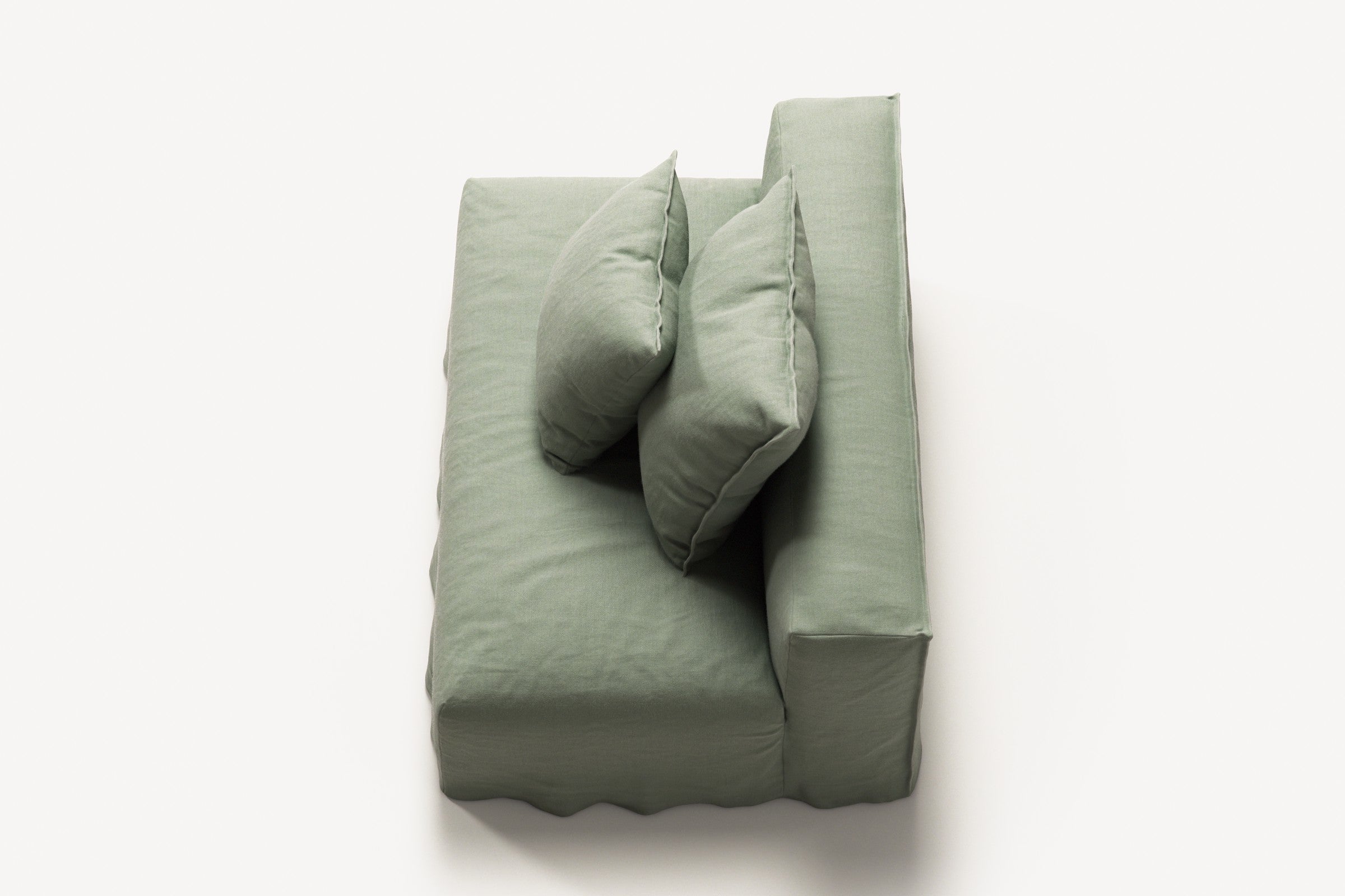 NOMAD - Seat - Pure Linen Vivid Green