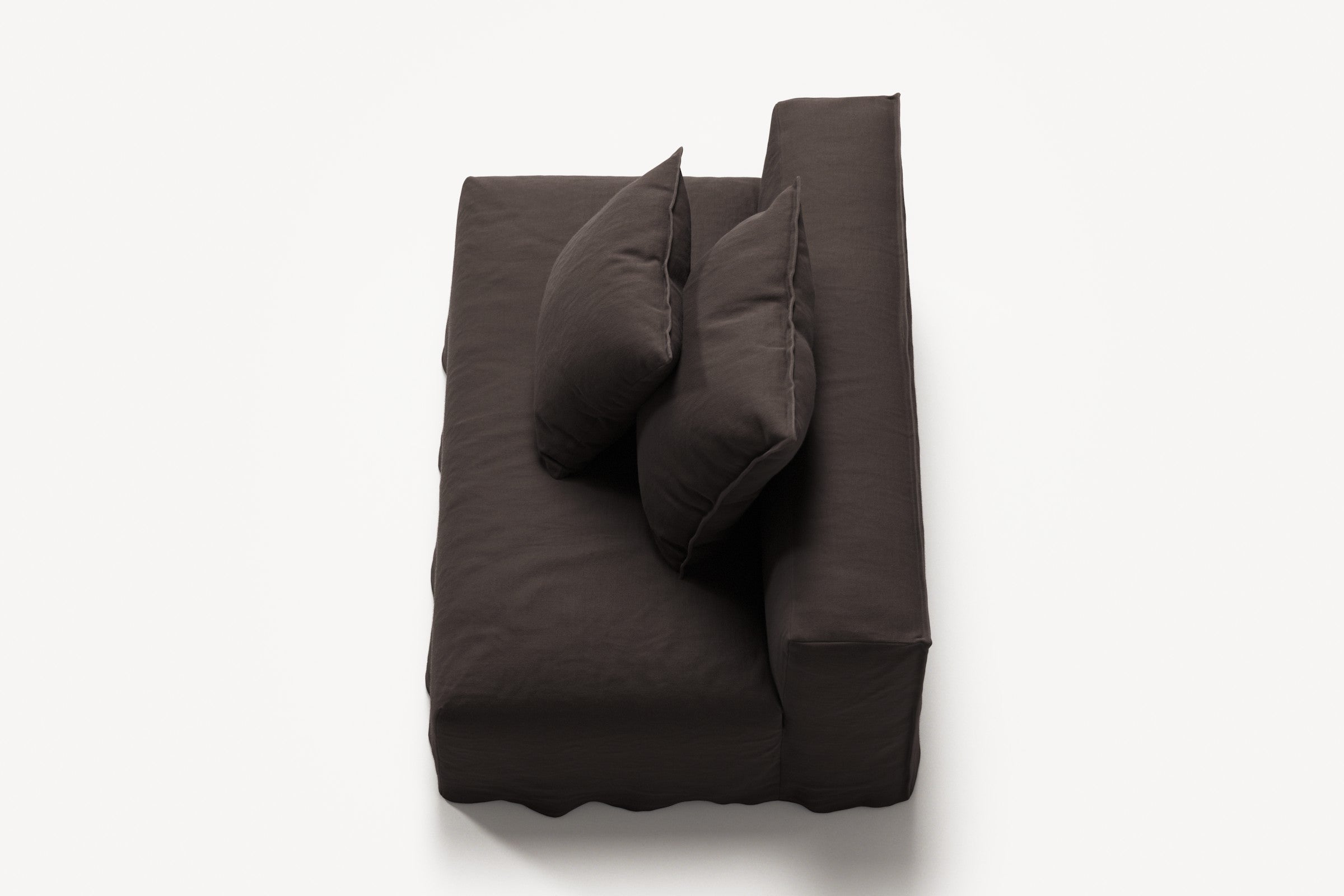 NOMAD - Seat - Pure Linen Truffle Brown