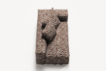 NOMAD - 2 Seat - Right - Chenille Jacquard Zebra Brown White