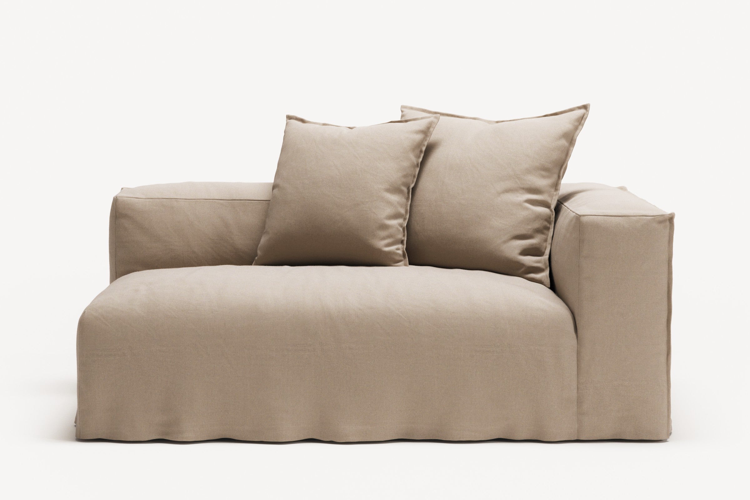 NOMAD - 2 Seat - Right - Brushed Cotton Sandy Beige