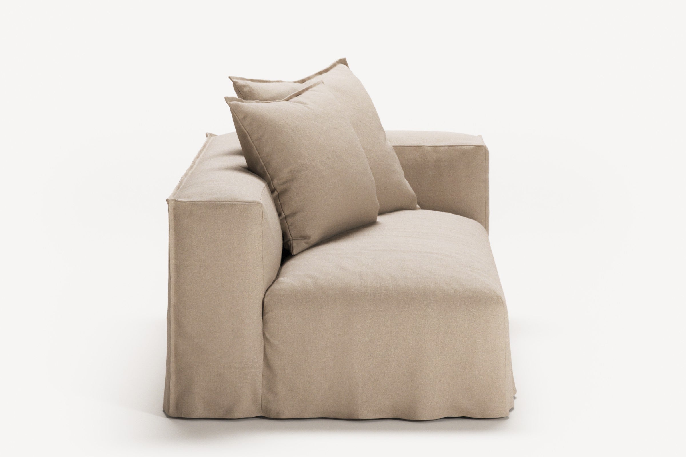 NOMAD - 2 Seat - Right - Brushed Cotton Sandy Beige