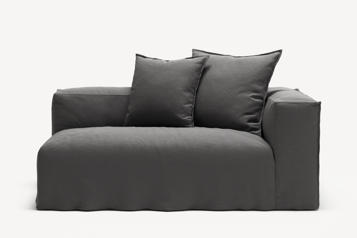 NOMAD - 2 Seat - Right - Brushed Cotton Dark Gray