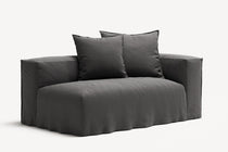 NOMAD - 2 Seat - Right - Brushed Cotton Dark Gray