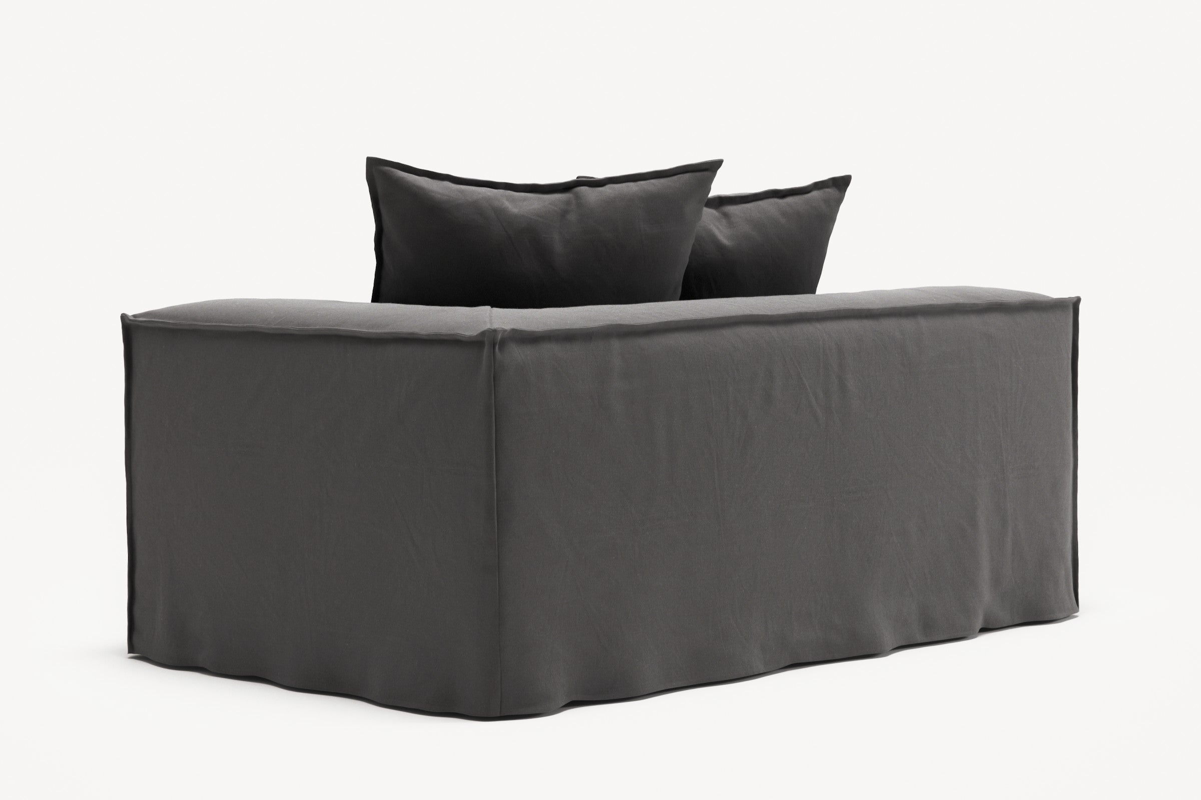 NOMAD - 2 Seat - Right - Brushed Cotton Dark Gray