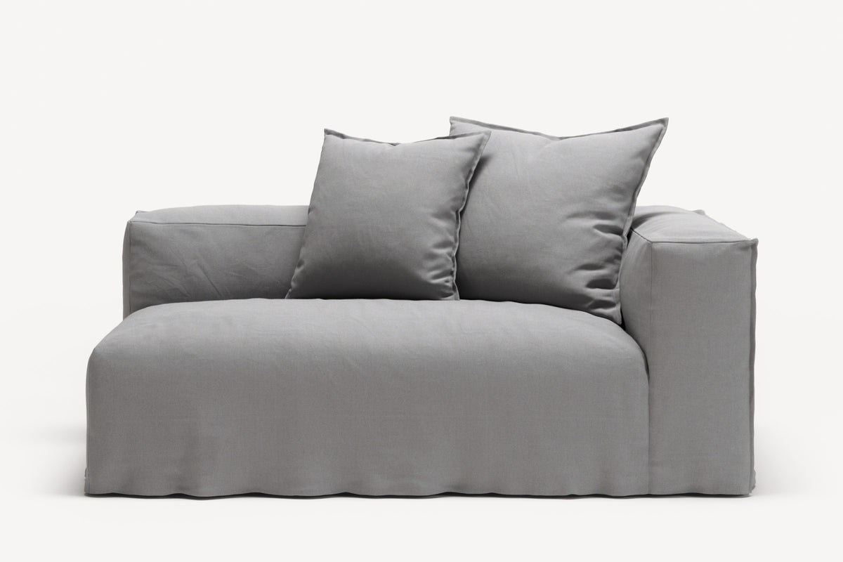 NOMAD - 2 Seat - Right - Brushed Cotton Light Gray